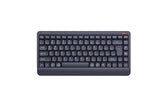 Meetion BTK500 Streamlined Dual Mode Compact Wireless Keyboard White with gaming keyboard