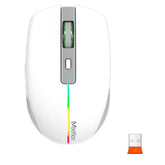 Meetion BTM002 2.4G Wireless & Bluetooth Dual Mode Mouse - White