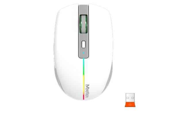 Meetion Btm002 2.4g Wireless & Bluetooth Dual Mode Mouse Blue