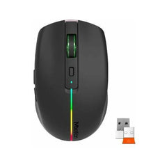 Meetion BTM002 2.4G Wireless & Bluetooth Dual Mode Mouse -Black