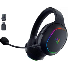 Razer Barracuda X Chroma Wireless Gaming Headset: 2.4ghz Wireless & Bluetooth Lightweight Chroma Rgb 40mm Drivers Cardioid Mic 70 Hr Battery For Pc, Mac, Ps5, Switch, Smartphone Black - CompuMe