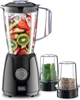Black & Decker 400W 1.5L Blender - Black