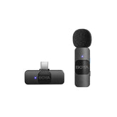 BOYA BY-V10 Ultracompact 2.4GHz Type-C Wireless Microphone System