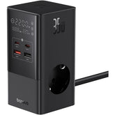 Baseus Power Combo Tower Digital Power Strip 3AC+2U+2C 35W with 1.5m Power Cord EU Cluster - Black