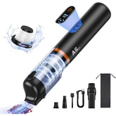 Baseus Car Vacuum Cleaner A5 Power Suction 16000Pa \ 130W Portable Cordless Vacuum Cleaner with LED Display – Black