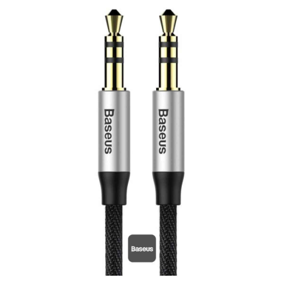 Baseus Yiven M30 Audio Cable Male To Male 3.5mm Aux Cable 1.5m Black