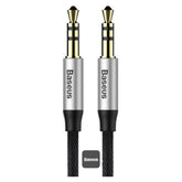 Baseus Yiven M30 Audio Cable Male to Male 3.5mm Aux Cable 1.5M - Black