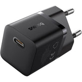 Baseus Gan5 Fast Charger (mini) 1c 25w Eu Cluster Supports Pps, Pd 3.0, Qc 3.0 Black