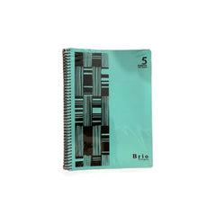 Bassile PolyPro 5 Subject Spiral Notebook