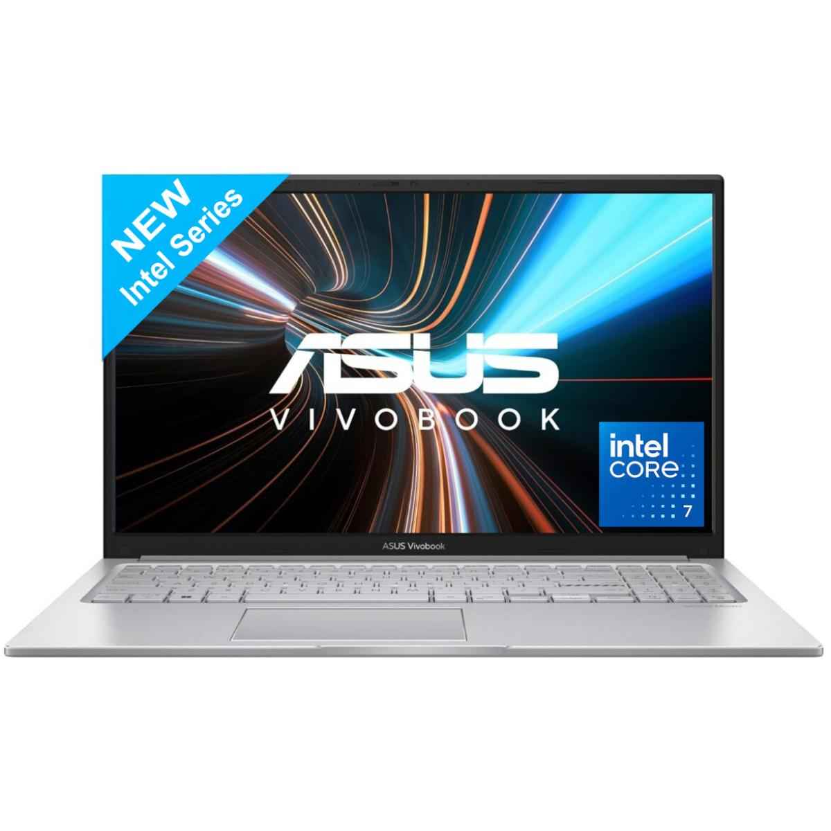 Asus Vivobook 15 (2025) X1504 New Intel Core 7 10 Cores Fast Charge Better Sound Military Grade Standard (customized) , Cool Silver