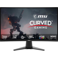 Msi Mag 32cq6f 32" Wqhd 2k Rapid Va Curved 1500r 180hz 0.5ms Hdr 400 Frameless Amd Freesync W/ 2x Hdmi & Display Port