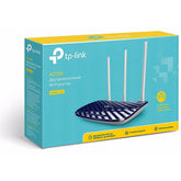 TP-Link C20 AC750 Dual Band Wireless Cable Router, 4 10/100 LAN + 10/100 WAN Ports, Support Guest Network and Parental Control, 750Mbps Speed Wi-Fi, 3 Antennas