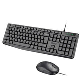 Meetion C235 Full-Size Silent Wired Office Keyboard & Mouse Combo
