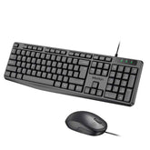 Meetion C235 Full - Size Silent Wired Office Keyboard & Mouse Combo with gaming keyboard