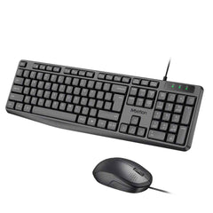 Meetion C235 Full-Size Silent Wired Office Keyboard & Mouse Combo