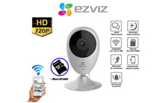 EZVIZ C2C HD Wi-Fi Home Monitoring Security Camera w/ Motion Detection Works Day/Night Mobile Live Streaming