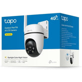 Tp Link Tapo C501gw Pan/tilt 4g Lte Outdoor Security Camera, No Wi Fi Needed, 1080p Full Hd, 360° Motion Tracking, No Monthly Fee, Ai Deteion, Starlight Colour Night Vision, Dual Mode 4g Sim Card Or Poe - CompuMe