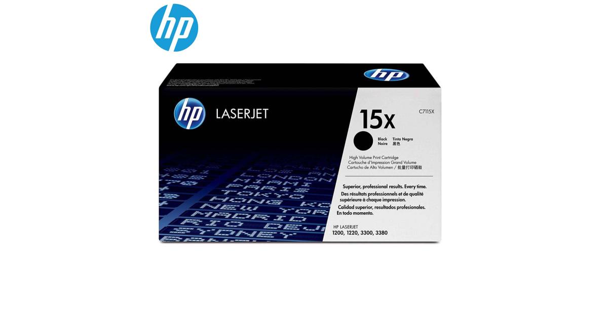 HP C7115X HP15X Laser Toner Cartridge High Yield (Original) - CompuMe