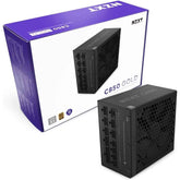 NZXT C850, 850W 80+ Gold Full Modular ATX (3.1) (PCIe 5.1) Gaming Power Supply w/ 135mm fluid dynamic bearing fan with Zero Fan Mode (Black) | PA-8G2BB-UK |