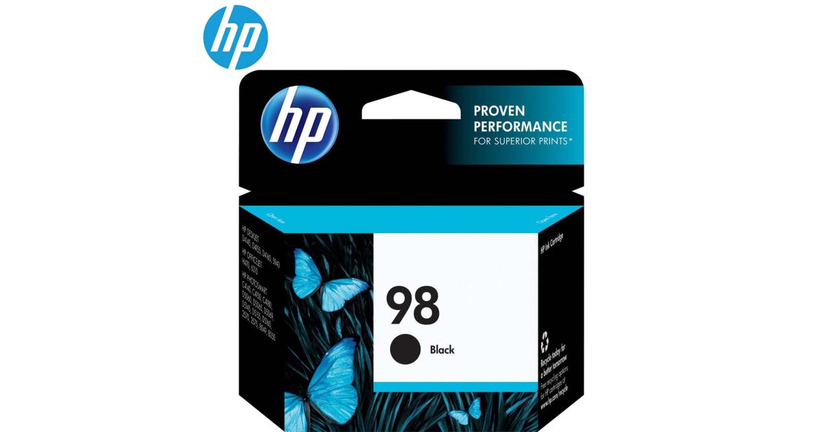 HP C9364WN (98) Black Ink Cartridge (Original) - CompuMe