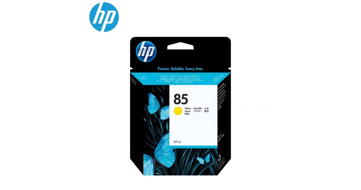 HP C9427A HP85A Ink / Inkjet Cartridge Yellow (Original) - CompuMe