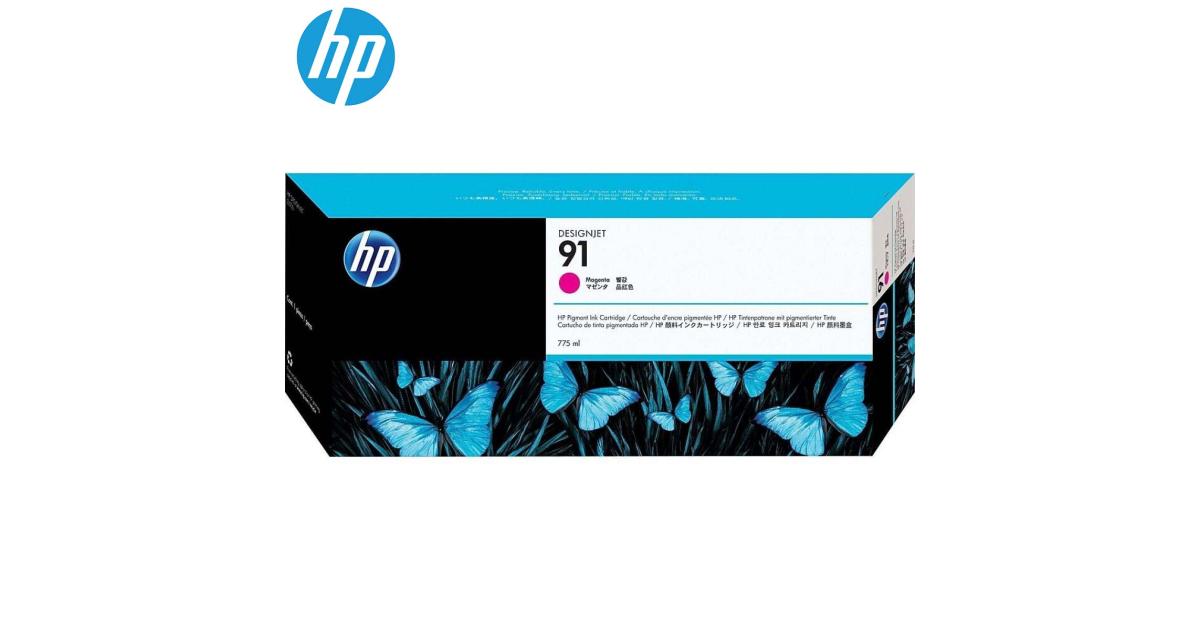 HP C9484A (HP91) Ink / Inkjet Cartridge Magenta (Original) - CompuMe