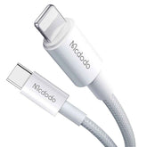 Mcdodo Ca 2760 Type C To Lightning Pd 36w Fast Data/charging Cable 1.2m White