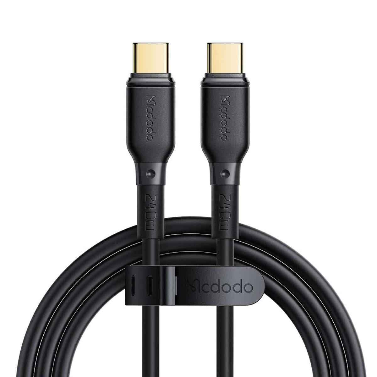 Mcdodo Ca 3310 Series 240w Type C To Type C Pd3.1 Fast Charging, Data Sync Cable 1.2m (black)