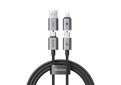 mcdodo Cab Nexus 4-in-1 MagTidy Travle Cable compatible for iPhones, iPads, Macbooks, Type-C Laptops. 1.2m - 18 Month Warranty