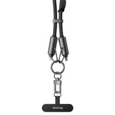 Mcdodo Ca 6820 Usb C To Lightning Cable, Pd 36w Rapid Charging, Iphone Cable, High Speed Data Transfer, Mobile Strap, Shoulder Strap/neck Strap, Type C Lightning Cable, Multi Cable 1.2m Black