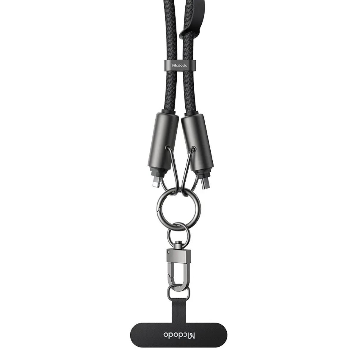 Mcdodo Ca 6820 Usb C To Lightning Cable, Pd 36w Rapid Charging, Iphone Cable, High Speed Data Transfer, Mobile Strap, Shoulder Strap/neck Strap, Type C Lightning Cable, Multi Cable 1.2m Black Mcdodo Ca 6820 Usb C To Lightning Cable, Pd 36w Rapid Charging, Iphone Cable, High Speed Data Transfer, Mobile Strap, Shoulder Strap/neck Strap, Type C Lightning Cable, Multi Cable 1.2m Black