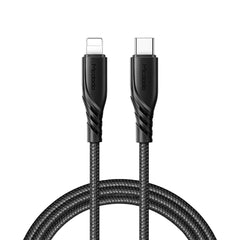 Mcdodo Ca 8460 Greased Lighting Series Pd Type C To Lighting Cable 1.2m 36w Fast Charge (black) - CompuMe