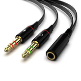 NO - Brand CABLE AUX 2 FMAIL TO 1 MAIL - 20CM, cables