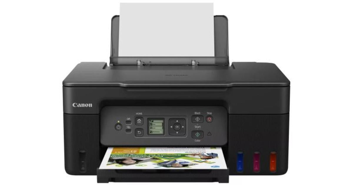Canon PIXMA G3470 Wi-Fi, Print, Scan & Copy, Cloud Inkjet Printer - CompuMe