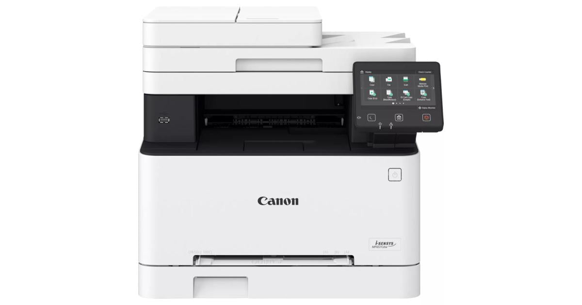 CANON LaserJet I SENSYS MF657CDW Colour Laser Printer Jet All-In-One - CompuMe