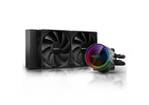 DeepCool Castle 240EX – 240mm ARGB Liquid CPU Cooler, Anti‑Leak Tech, Dual‑Chamber Pump, TF120 S Fans