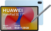 Huawei Mate Pad SE 11, 8GB & 128GB, 11Inch, Pen, Blue - 53014GYR