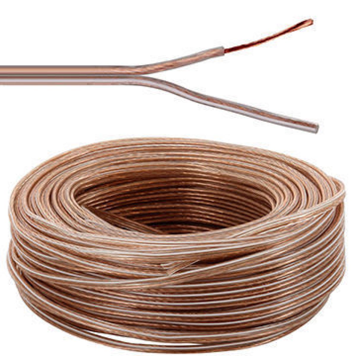Audio cable RVH 2x0.5mm high fidelity shielded speaker cable -100M