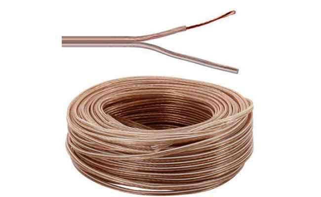 Audio Cable Rvh 2x0.5mm High Fidelity Shielded Speaker Cable 100 meter