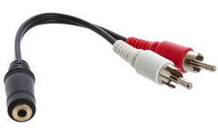 Cable Aux 1fmail To 2rca Mail