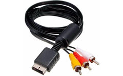 Audio And Video Cable Connecting Your P.s/p.s2 To Tv System