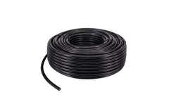 Coaxial Rg58 Cable 200m With Power Black