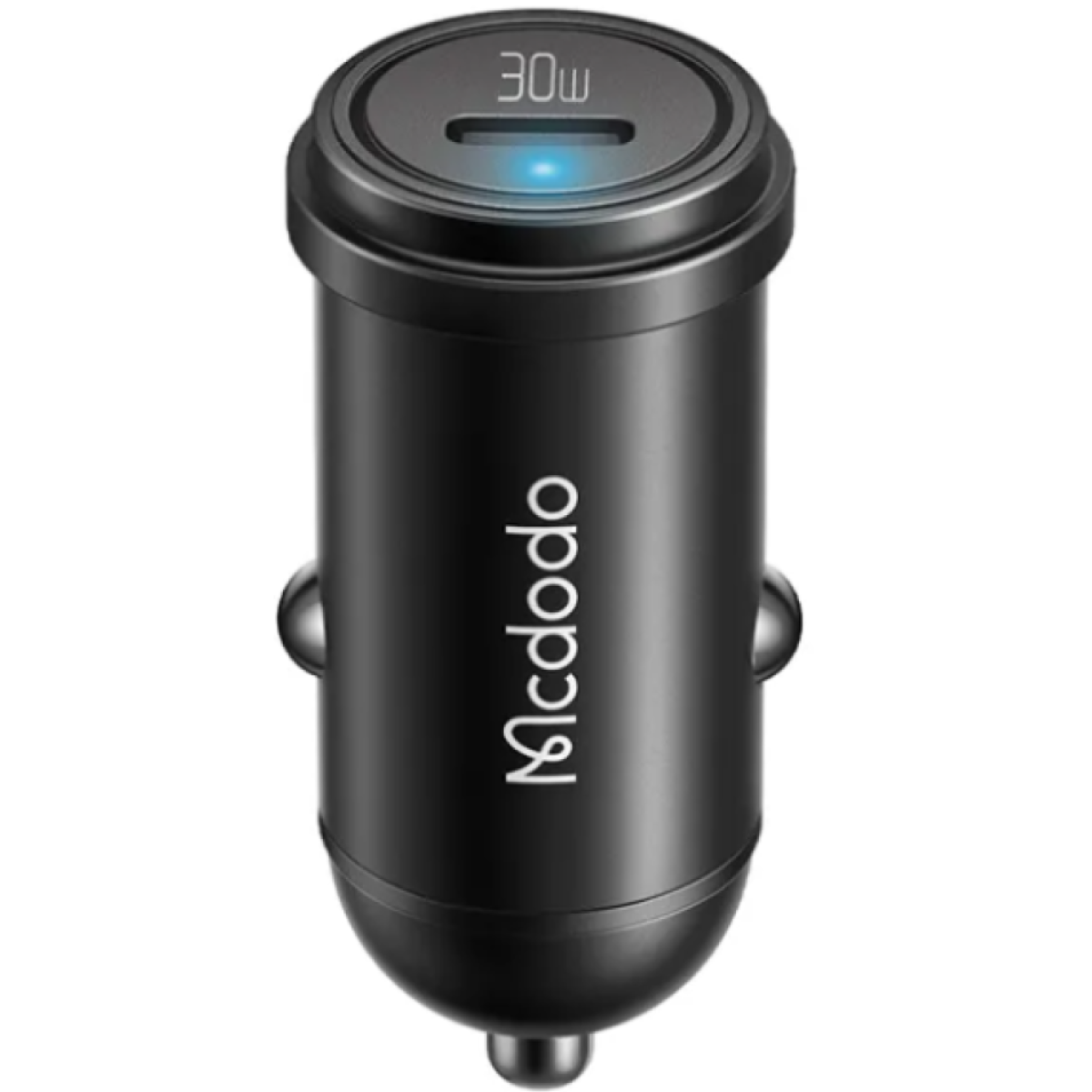 Mcdodo Cc 7491 Pd 30w Fast Charging Type C Single Port Mini Car Charger Black - CompuMe