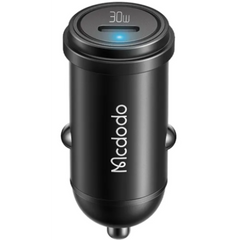 Mcdodo Cc 7491 Pd 30w Fast Charging Type C Single Port Mini Car Charger Black - CompuMe
