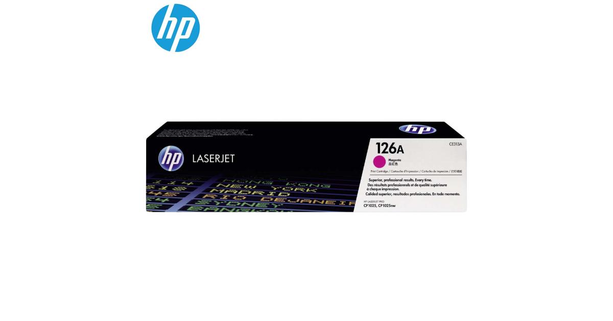 HP 126A Laser Toner Cartridge MAGENTA (Original) - CompuMe