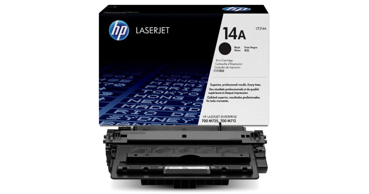 HP CF214A (14A) Laser Toner Cartridge Black (Original) - CompuMe