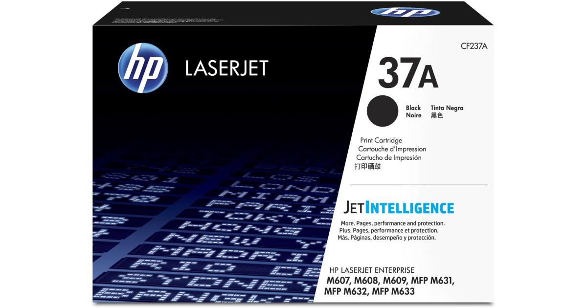 HP 37A CF237A Original Black Toner Cartridge (Original) - CompuMe