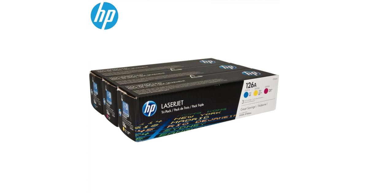 HP 126A Laser Toner Cartridge Color (Original) - CompuMe