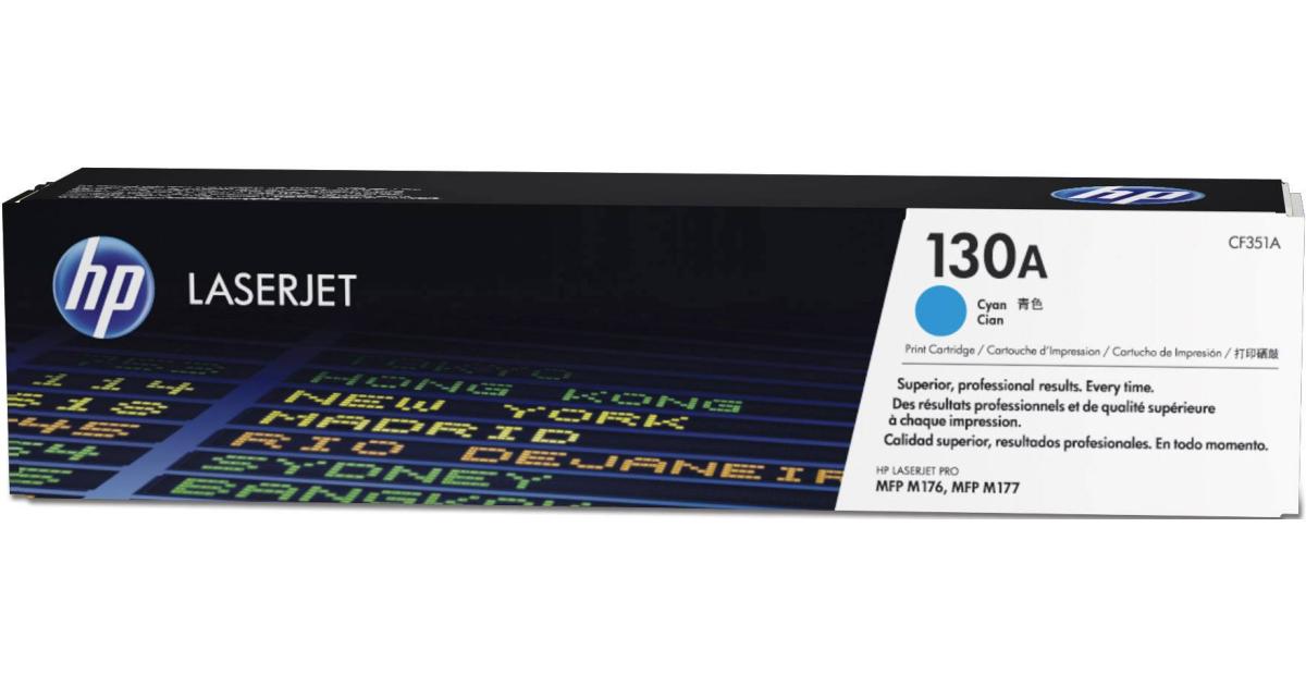 HP CF351A (130A) Laser Toner Cartridge Cyan (Original) - CompuMe