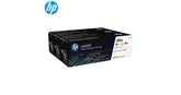 HP CF370AM 305A Laser Toner Cartridge 3-pack Cyan/Magenta/Yellow (Original) - CompuMe
